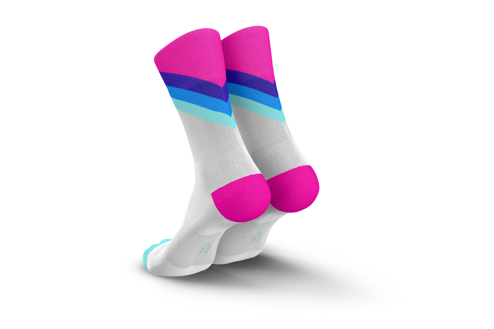 Incylence Running Grades Blue Pink Long Sock Socks INCYLENCE