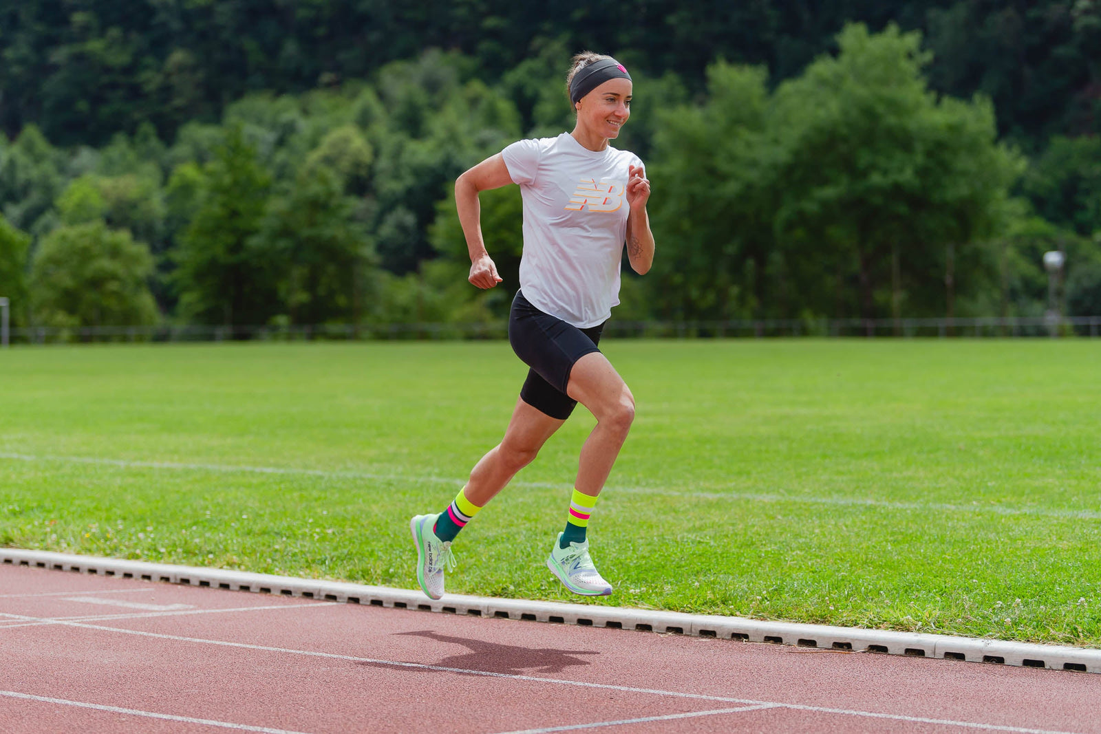 Incylence Ultralight Tracks Petrol Canary Long Sock Socks INCYLENCE