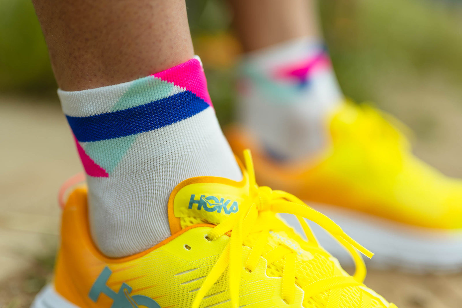 Incylence Ultralight Twists Mint Pink Low Cut Sock Socks INCYLENCE