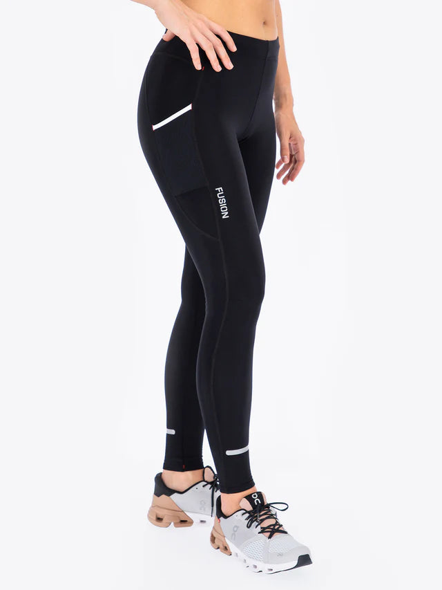 FUSION Hot Long Run Tights Thermal Running Tights FM Sports