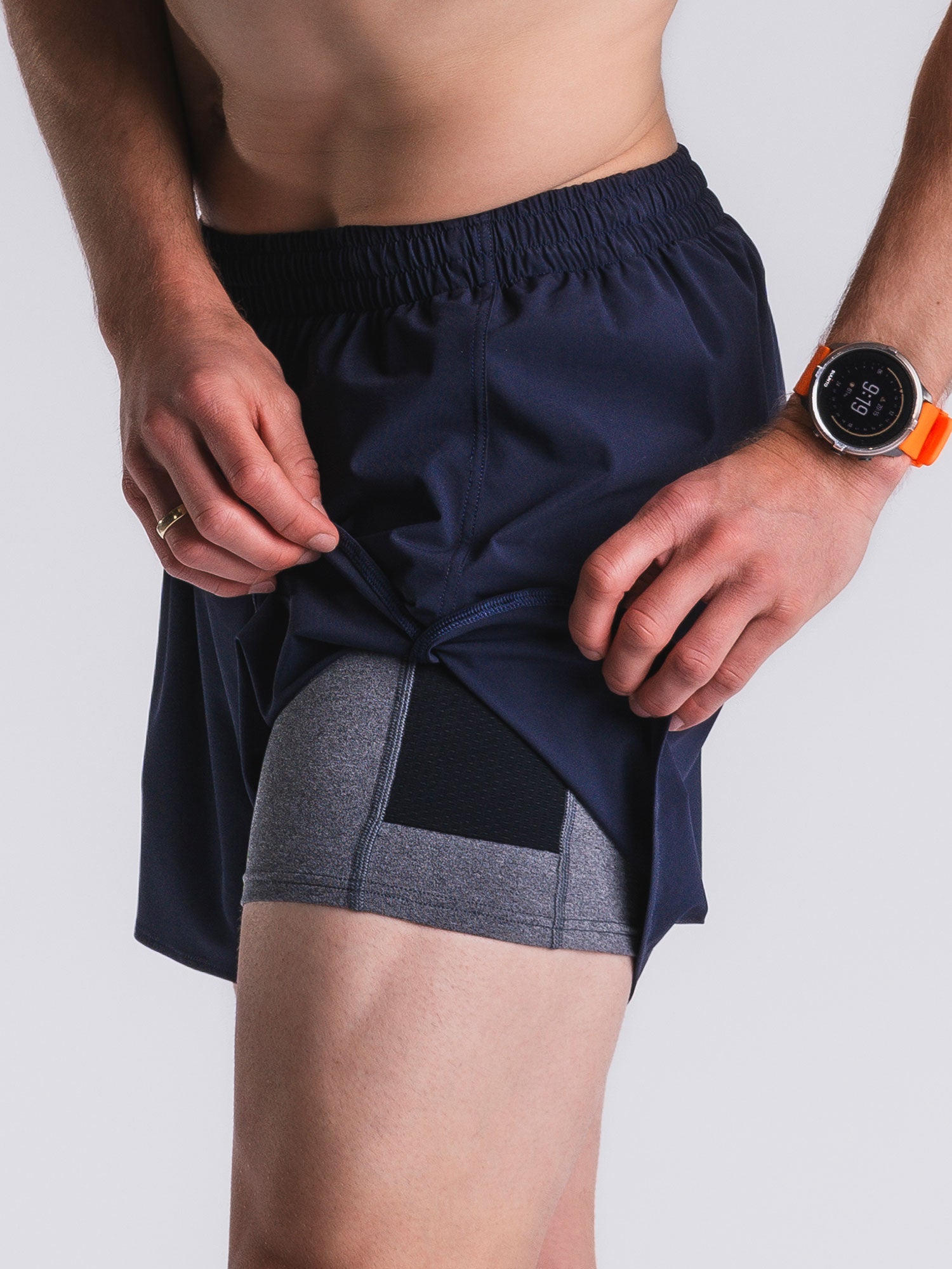 Mens C3 Run Shorts