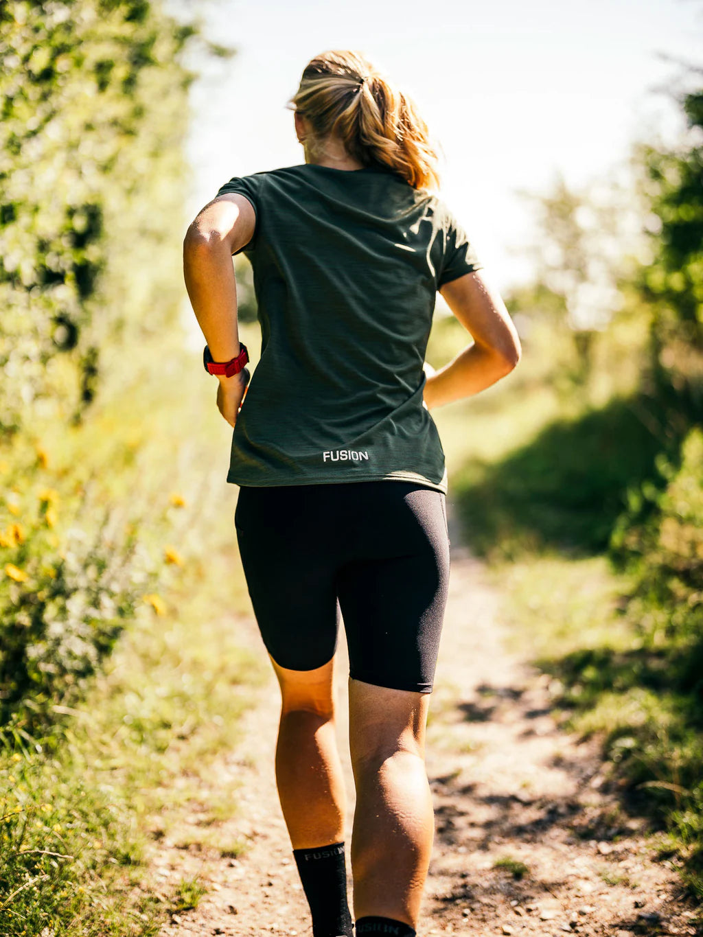 FUSION Womens Short Training Tights