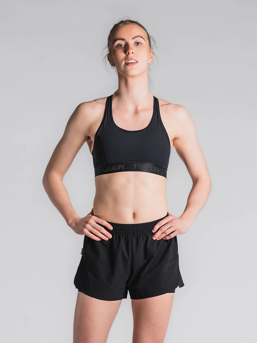 Womens Run Shorts on athlete
