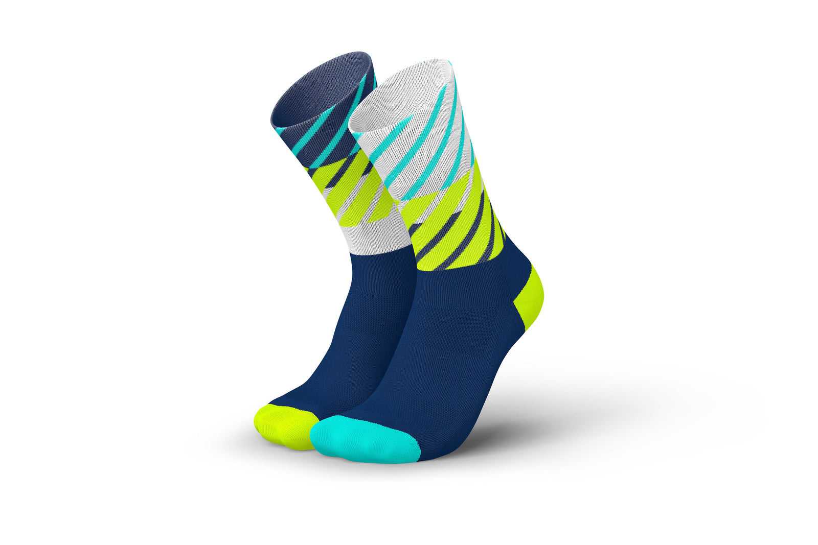 Incylence Running sock Diagonals Navy Blue