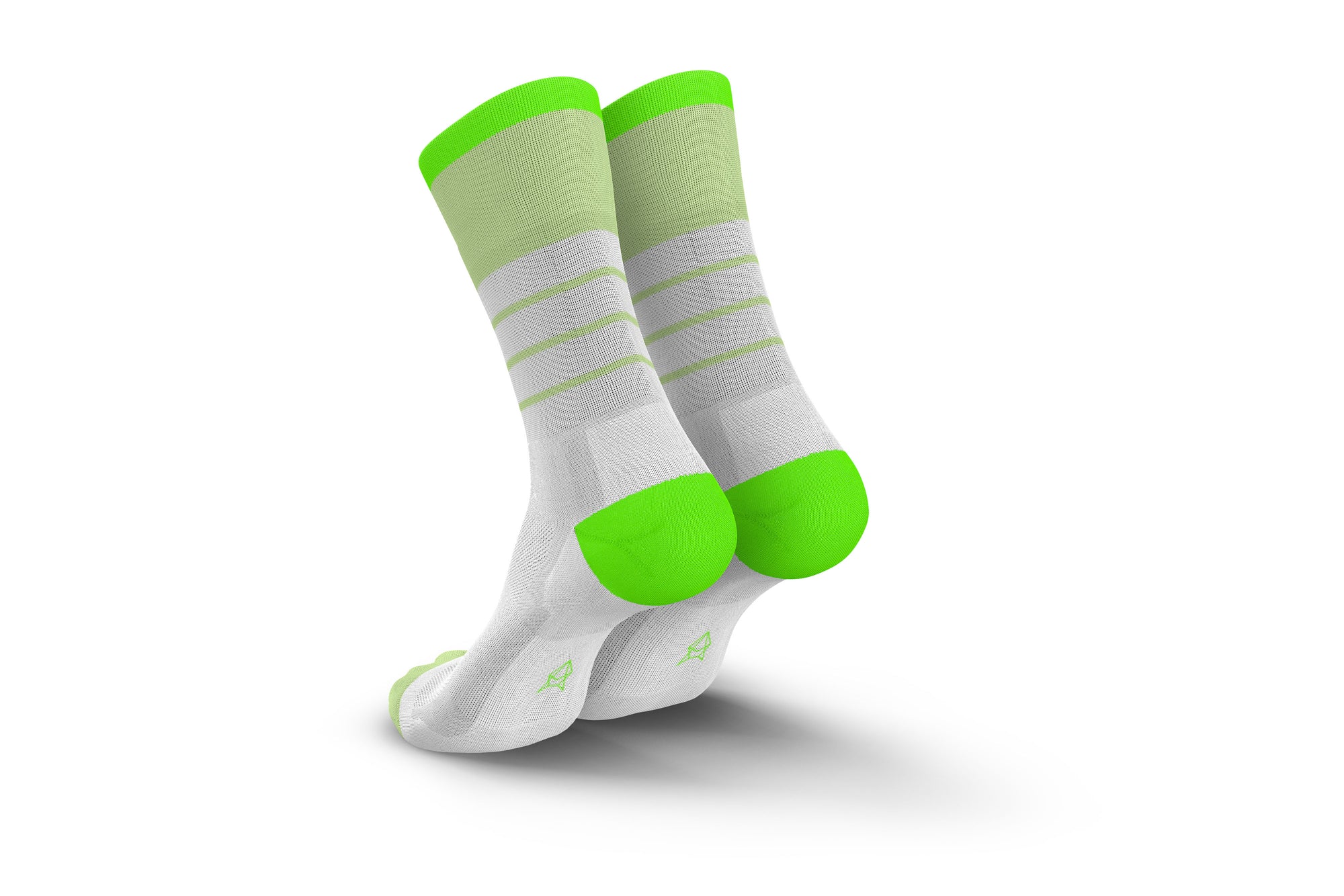 INCYLENCE Ultralight Stripes Green long sock