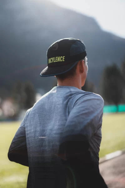 INCYLENCE Running Cap Black Fluro FM Sports