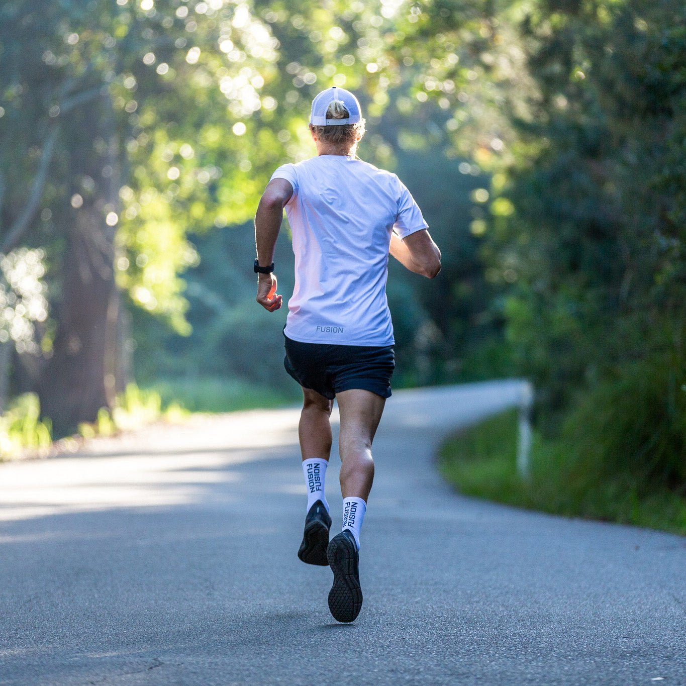 FUSION PWR Compression Socks with Coolmax_Cycling and Running_Collection: Mens_Action