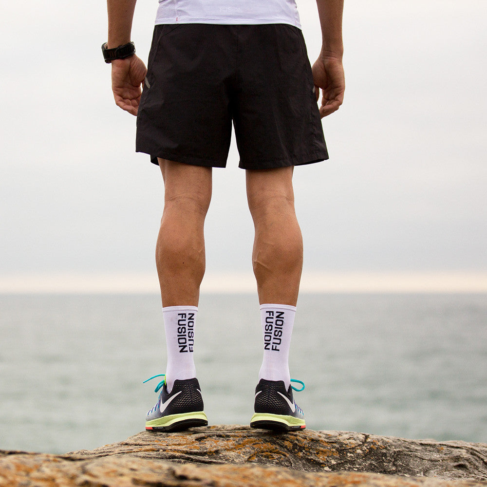 FUSION PWR Compression Socks with Coolmax_Cycling and Running_Collection: Mens_Action