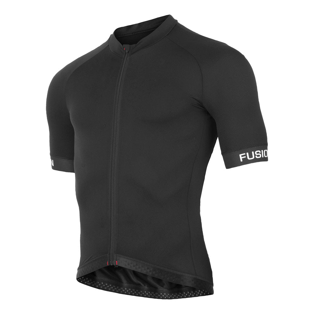 Fusion Men&#39;s C3+ Cycle Jersey_Colour: Black