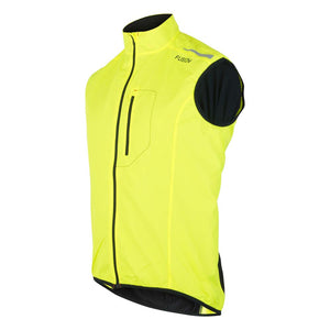 Fusion Mens S1 Shell Vest_Running_Colour: Yellow