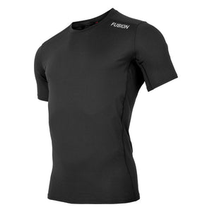 Fusion Men's SLi Technical Run T-Shirt_Colour: Black