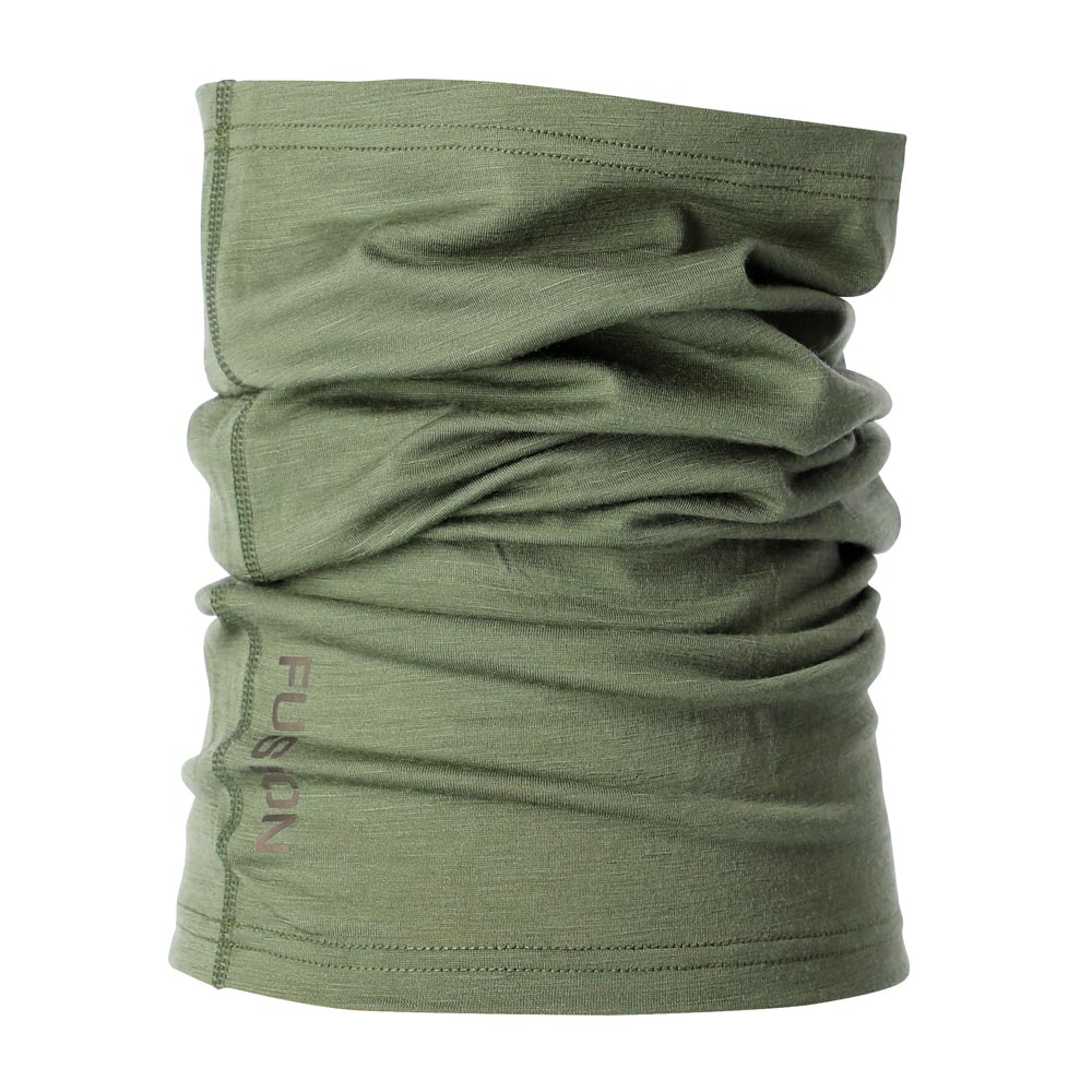 Fusion Merino Neck Gaiter_Colour: Green