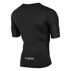 Fusion SLi Short Sleeve Triathlon Top (Black)