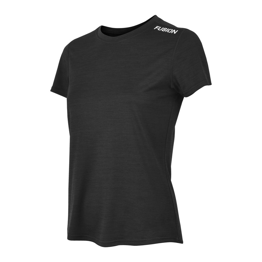 Fusion Womens C3 Training T Shirt_Colour: Black