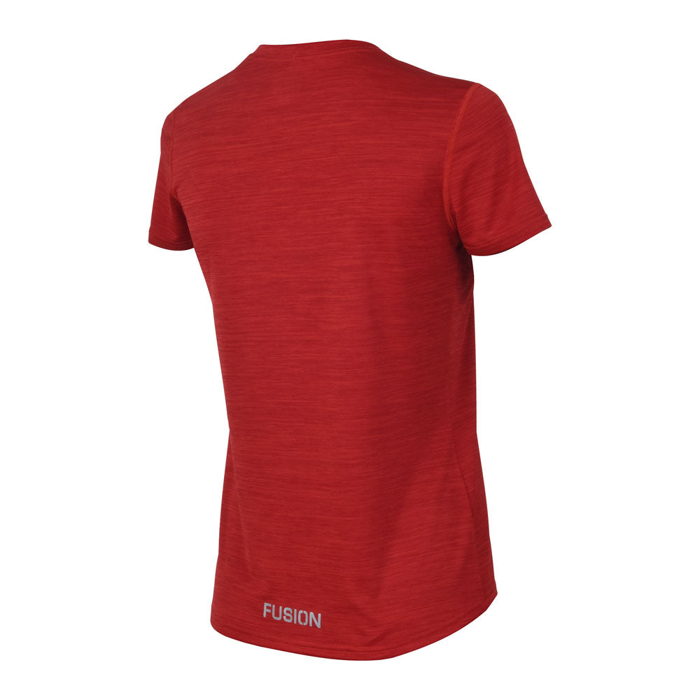 Fusion Womens C3 Training T Shirt_Colour: Red