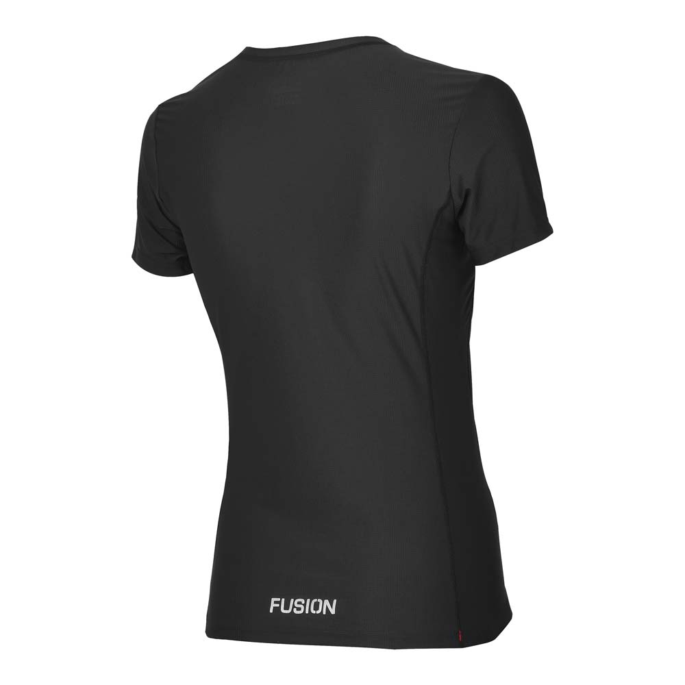 Fusion Women's SLi Technical Run T-Shirt_Colour: Black