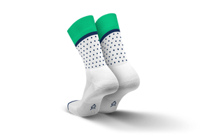 Incylence Running Classic Dots Green Long Sock Socks INCYLENCE 