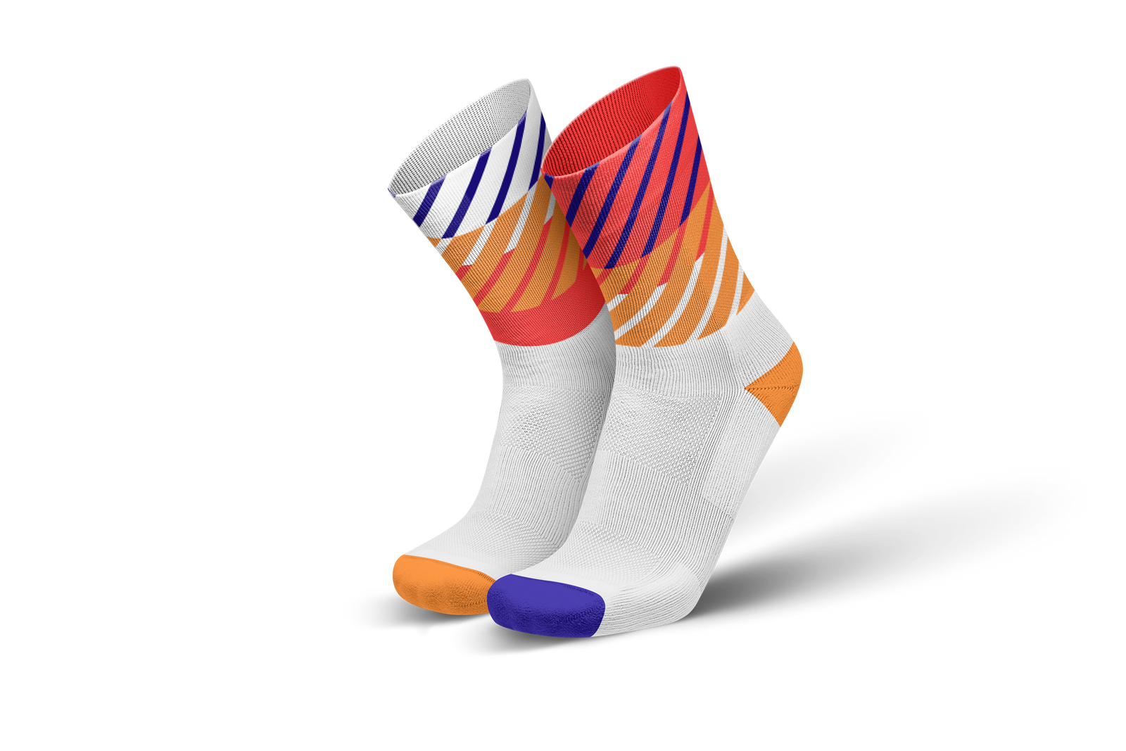 Incylence Running Diagonals Orange Inferno Long Sock Socks INCYLENCE EUR 35-38 