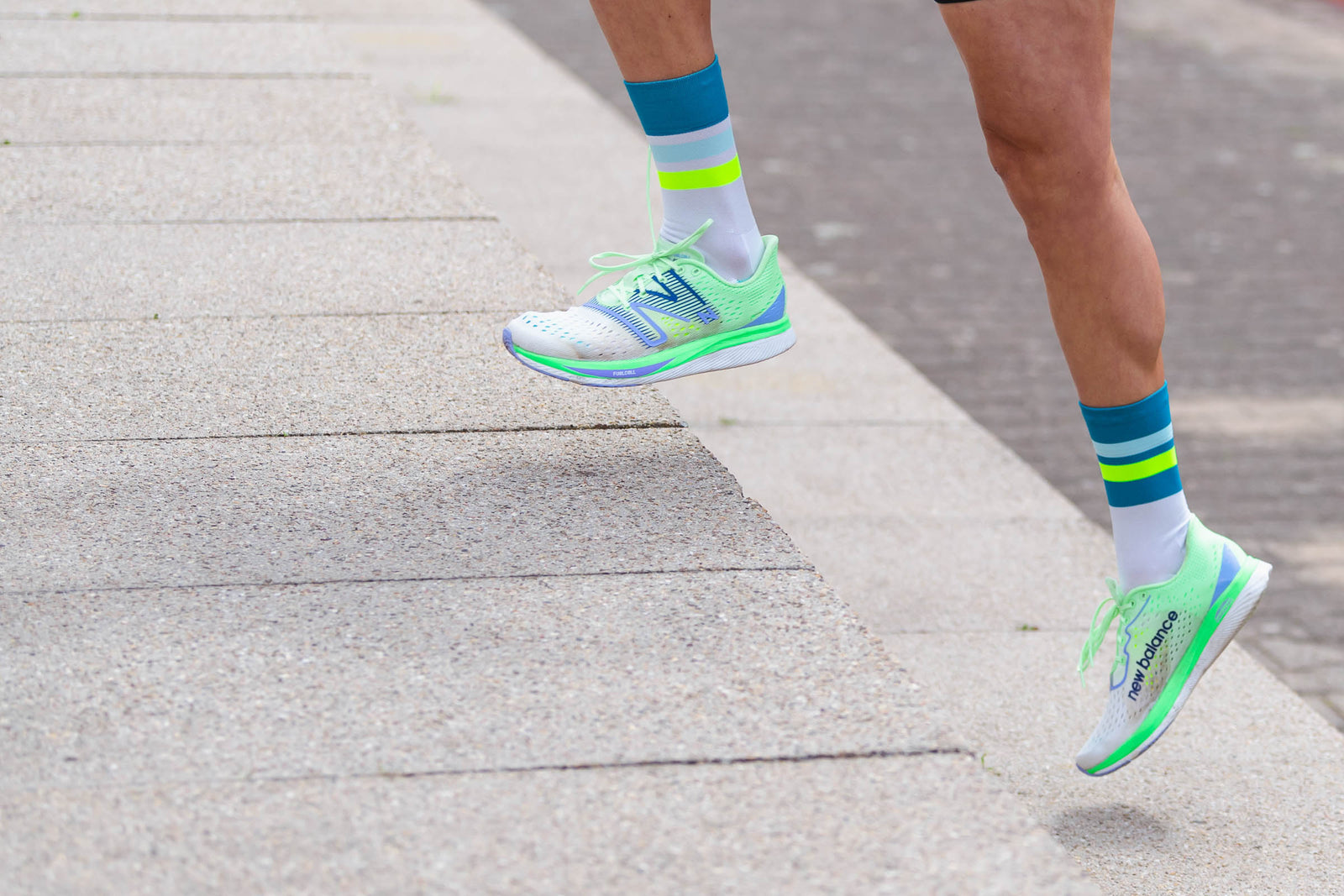 Incylence Ultralight Tracks Petrol Mint Long Sock Socks INCYLENCE 