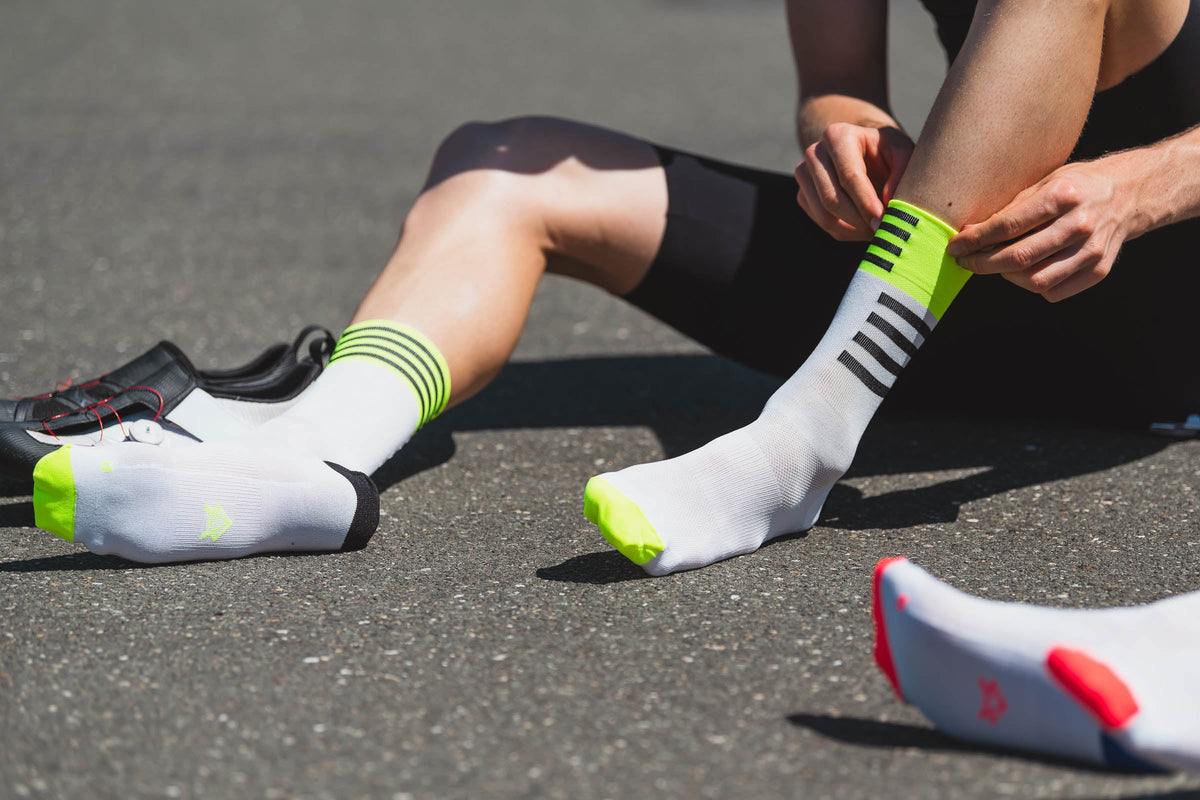 Incylence Ultralight Wings White Canary Long Sock Socks INCYLENCE 