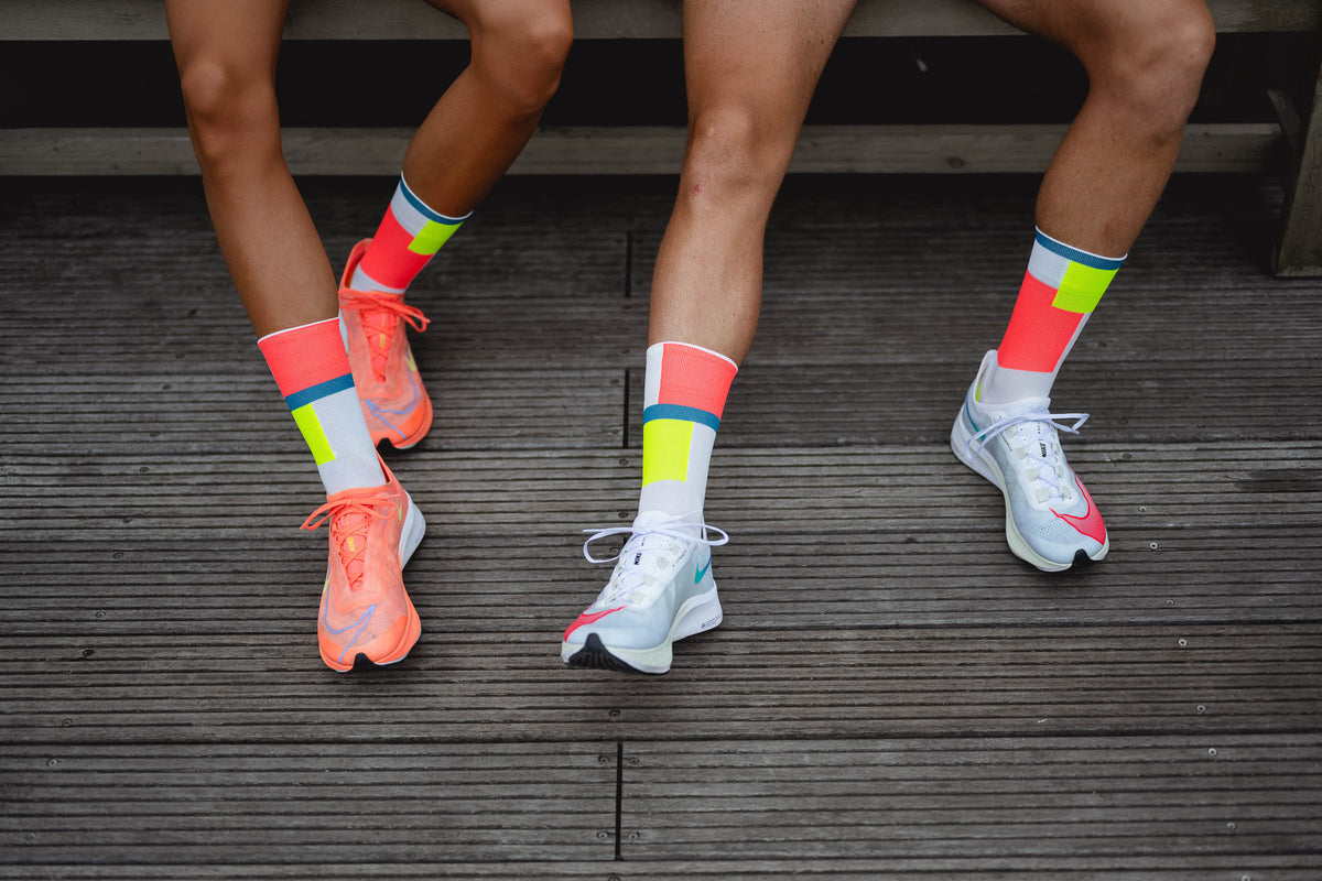 Incylence Ultralight Zones Canary Inferno Long Sock Socks INCYLENCE 