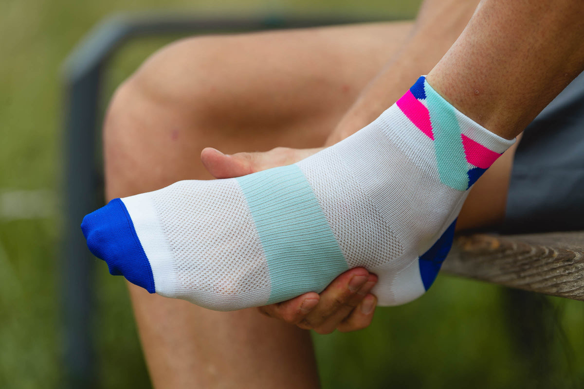 Incylence Ultralight Twists Mint Pink Low Cut Sock Socks INCYLENCE 